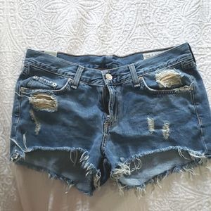 Rag & Bone Jean Shorts Size 26